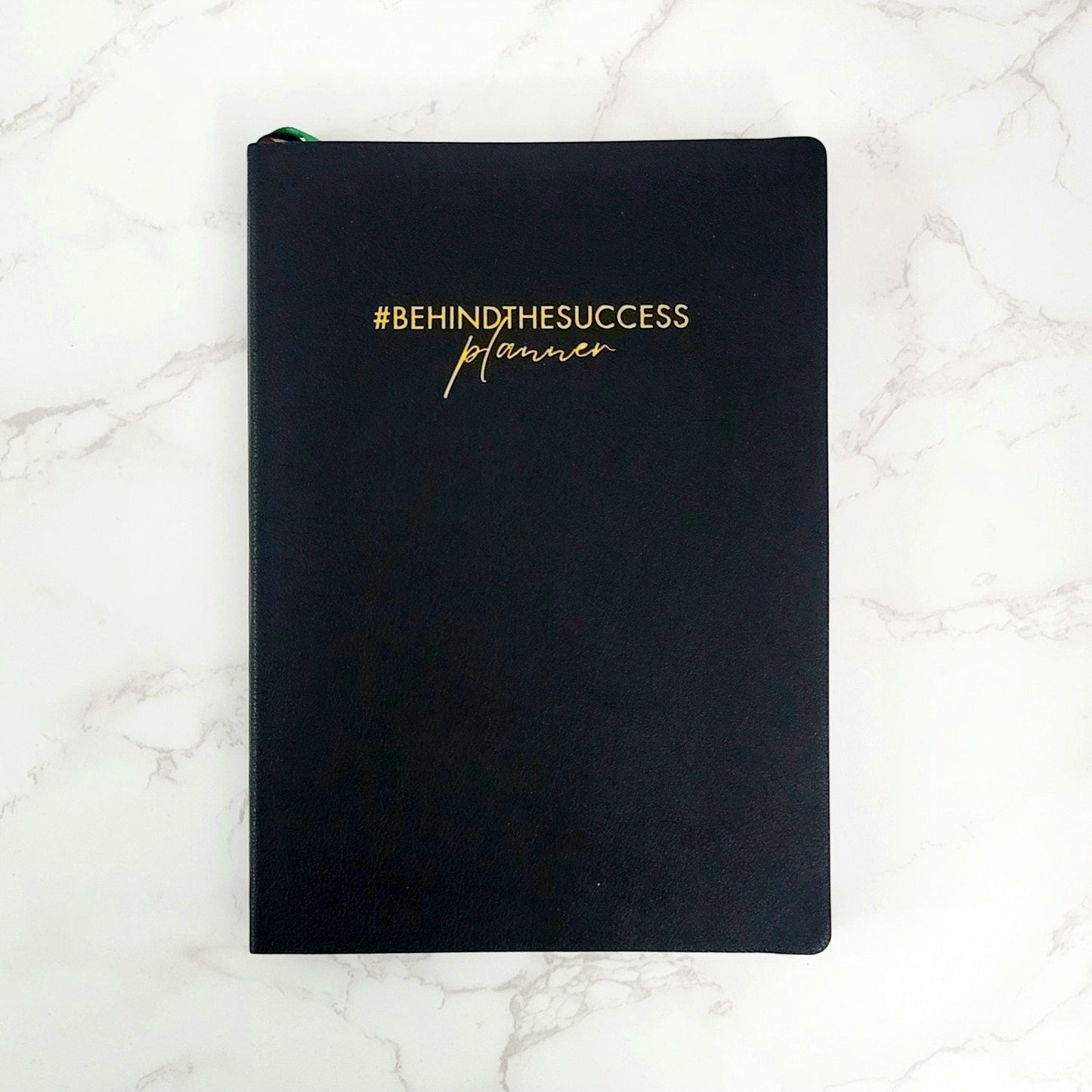 #BehindTheSuccess Planner - Undated  - Weekly - Classic Black