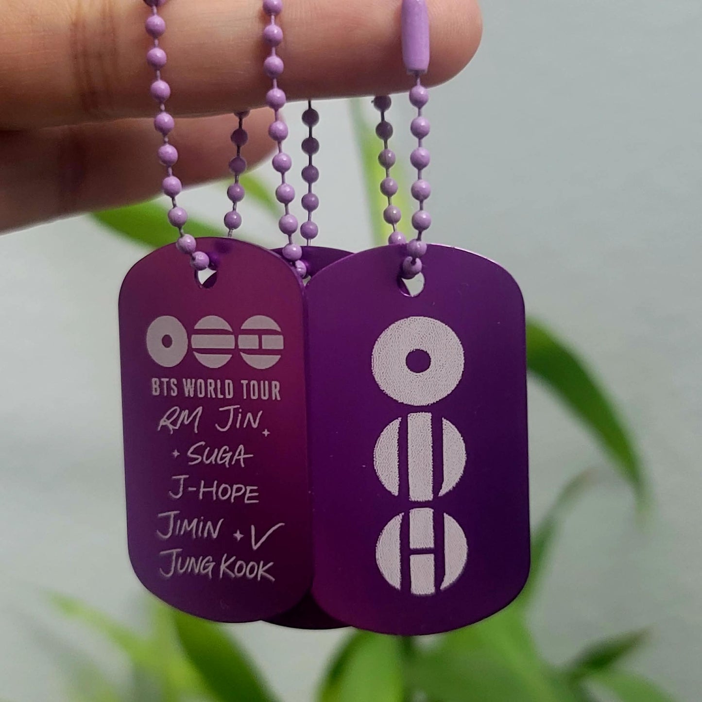 Purple - Arirang Army Tag (Fan Made)