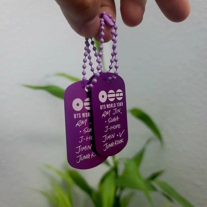 Purple - Arirang Army Tag (Fan Made)