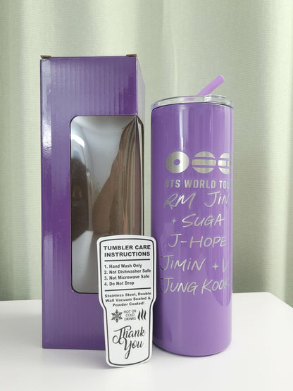 Purple - Arirang Tumbler (Fan made)