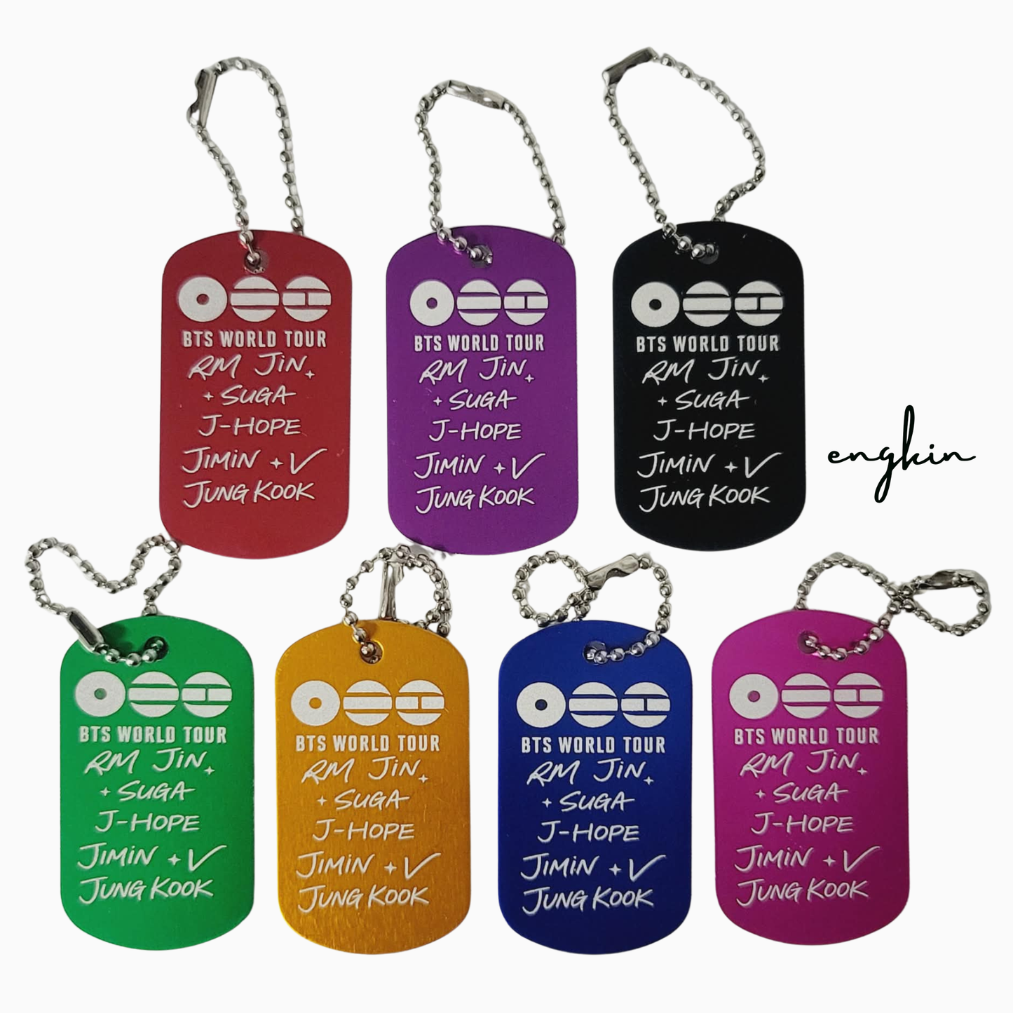 Red - Arirang Army Tag (Fan Made)