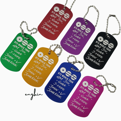 Red - Arirang Army Tag (Fan Made)