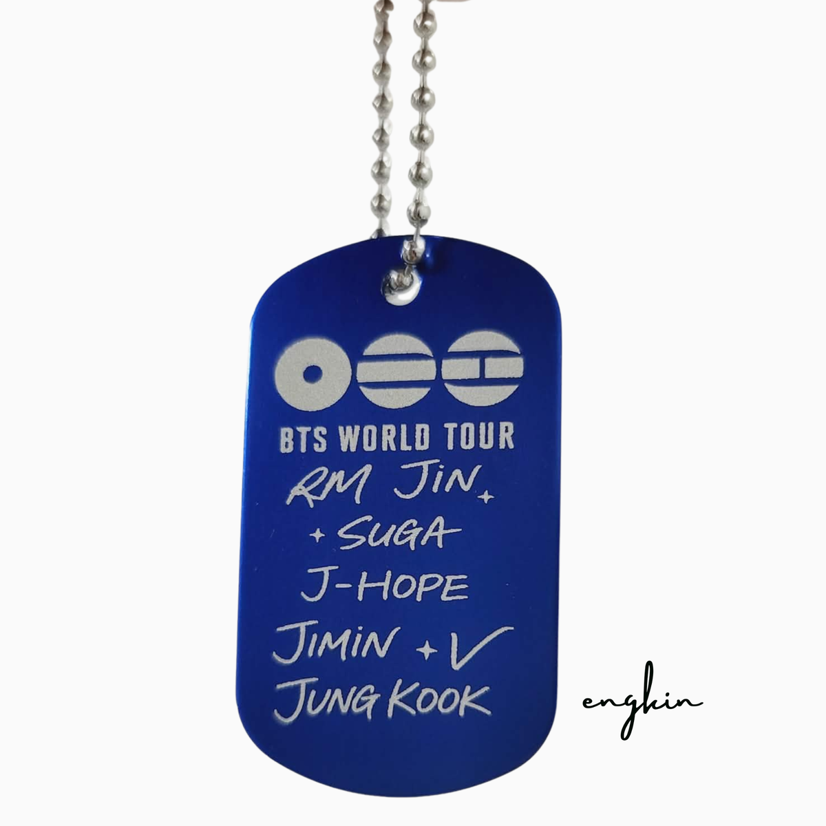 Blue - Arirang Army Tag (Fan Made)