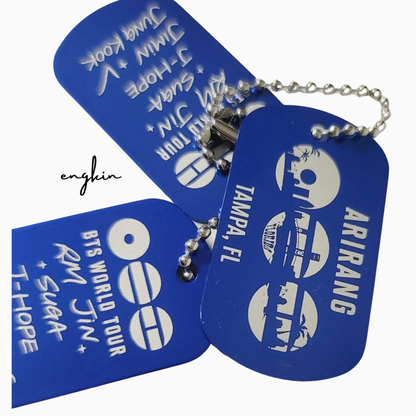 Blue - Arirang Army Tag (Fan Made)