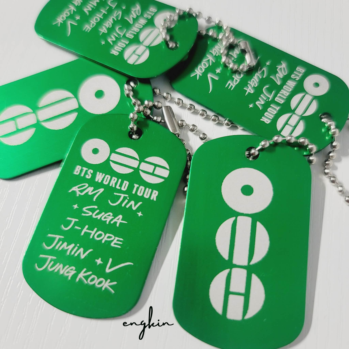 Green - Arirang Army Tag (Fan Made)