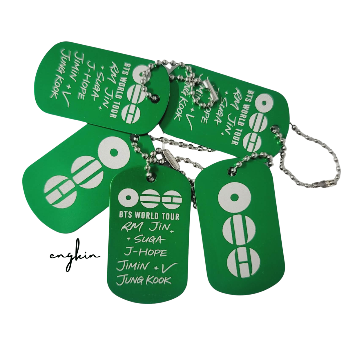 Green - Arirang Army Tag (Fan Made)