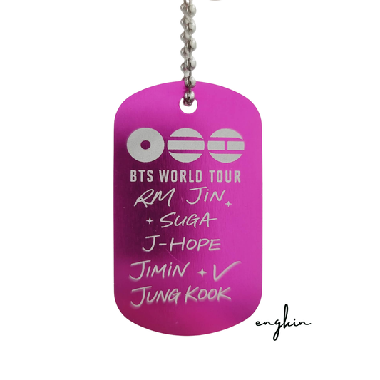 Pink - BTS Arirang Army Tag (Fan Made)