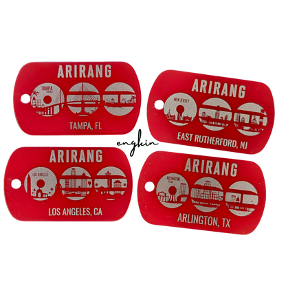 Red - Arirang Army Tag (Fan Made)