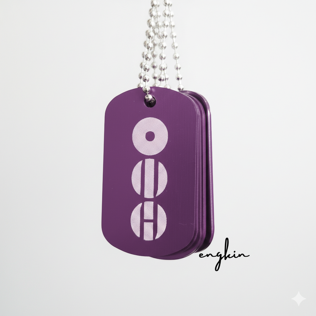Purple - Arirang Army Tag (Fan Made)