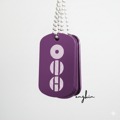 Purple - Arirang Army Tag (Fan Made)