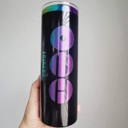 Rainbow BTS Arirang Tumbler (Fan made)