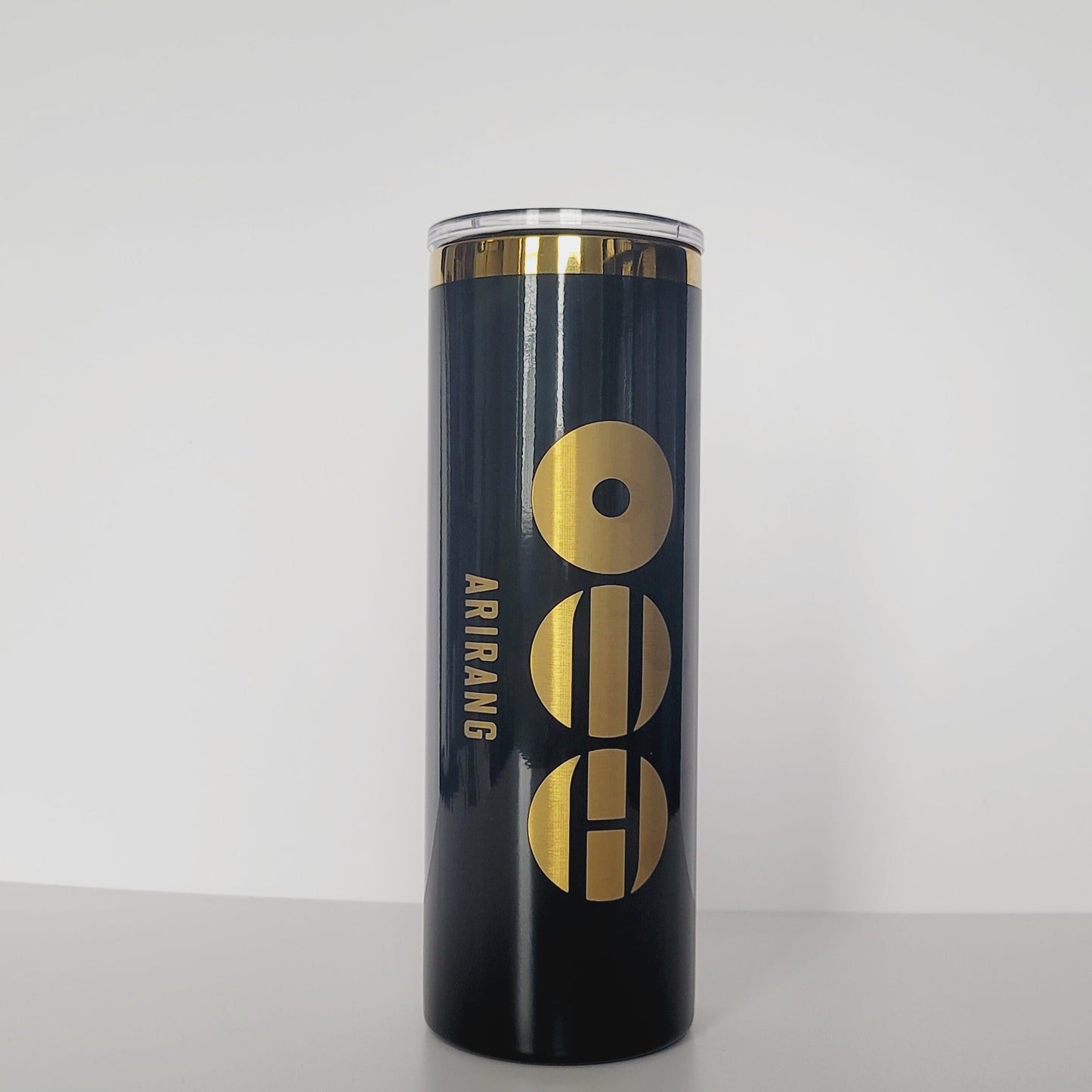 Black & Gold BTS Arirang Tumbler (Fan made)